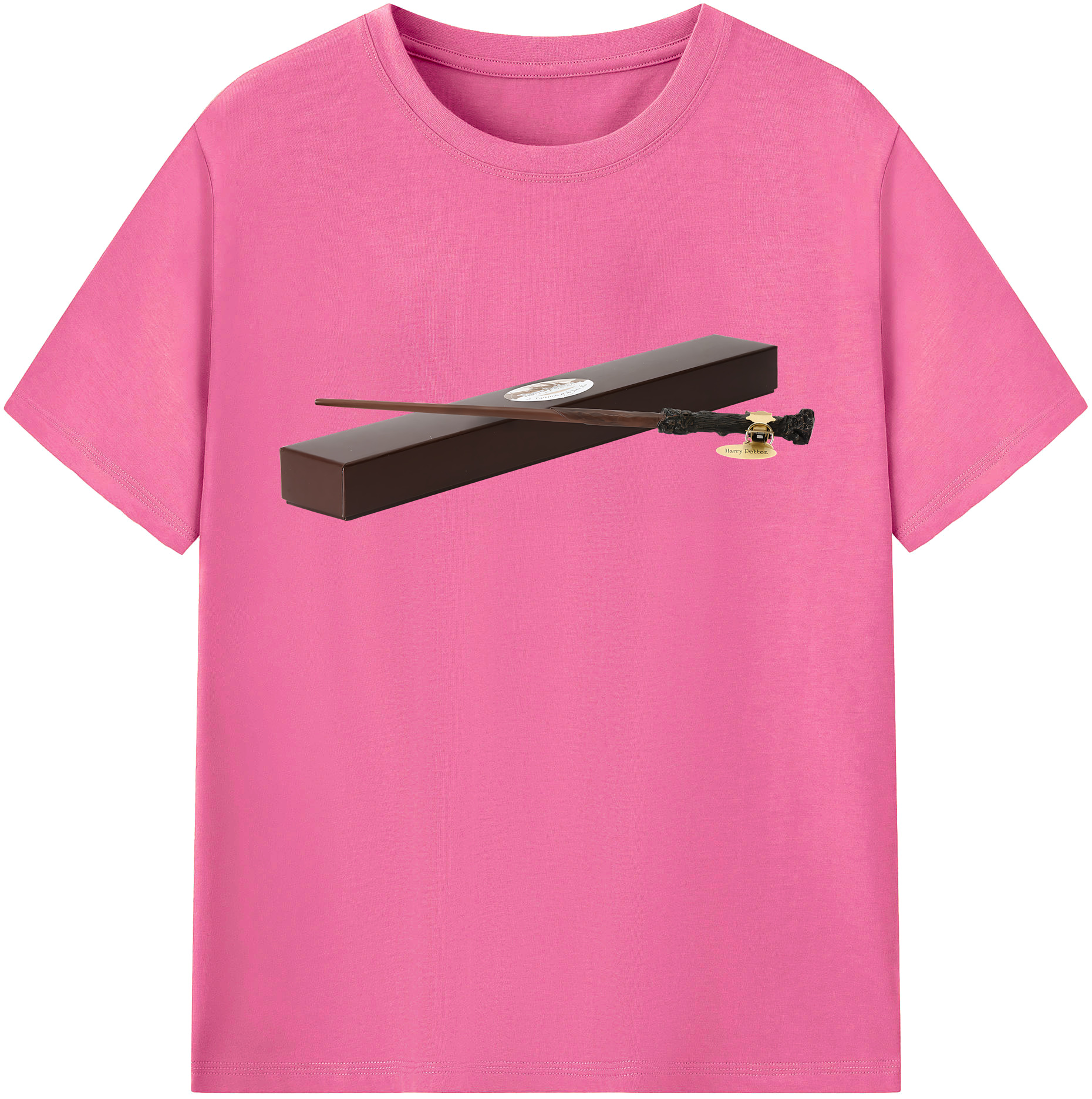 （画像用） Harry Potter ハリー・ポッターシリーズ レディースカジュアルプリントTシャツ（綿100％）